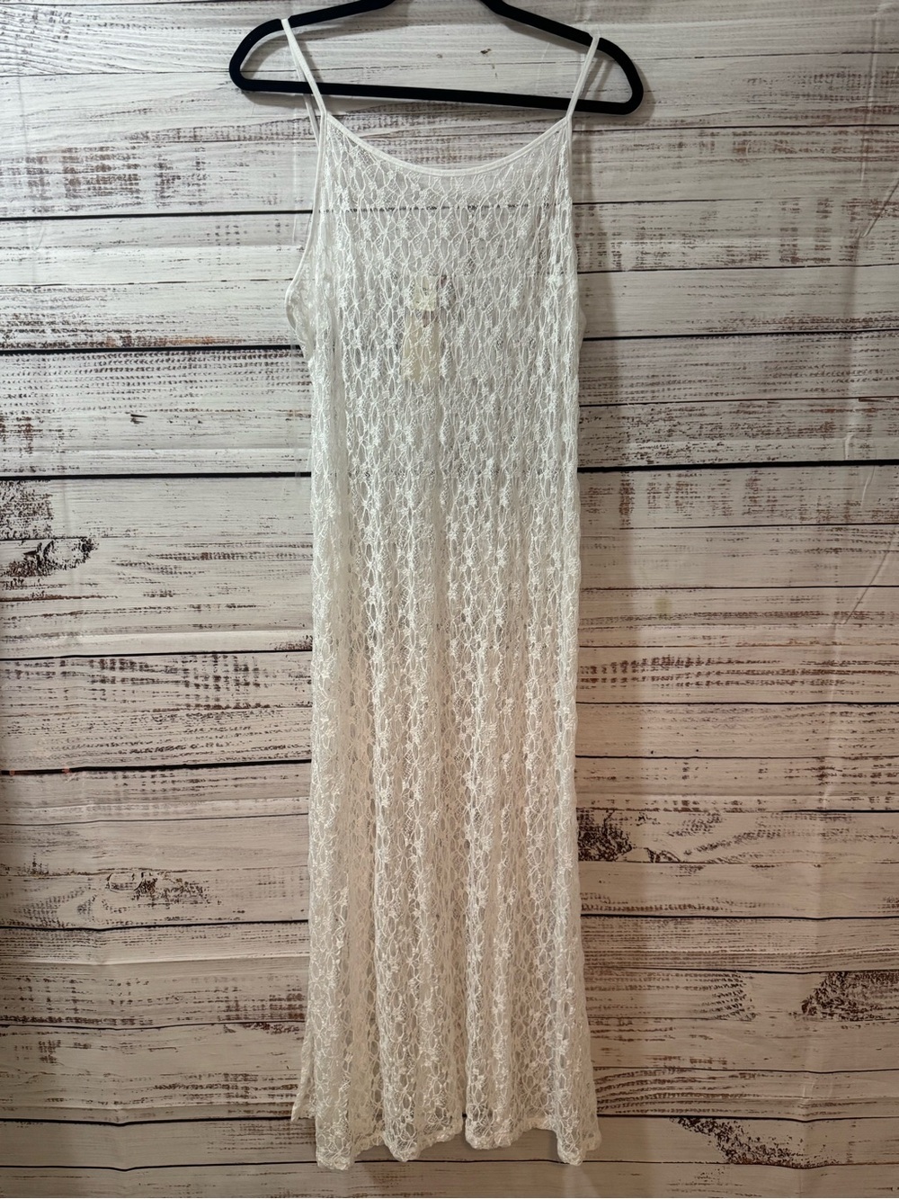 Open Edit Sheer Maxi Dress